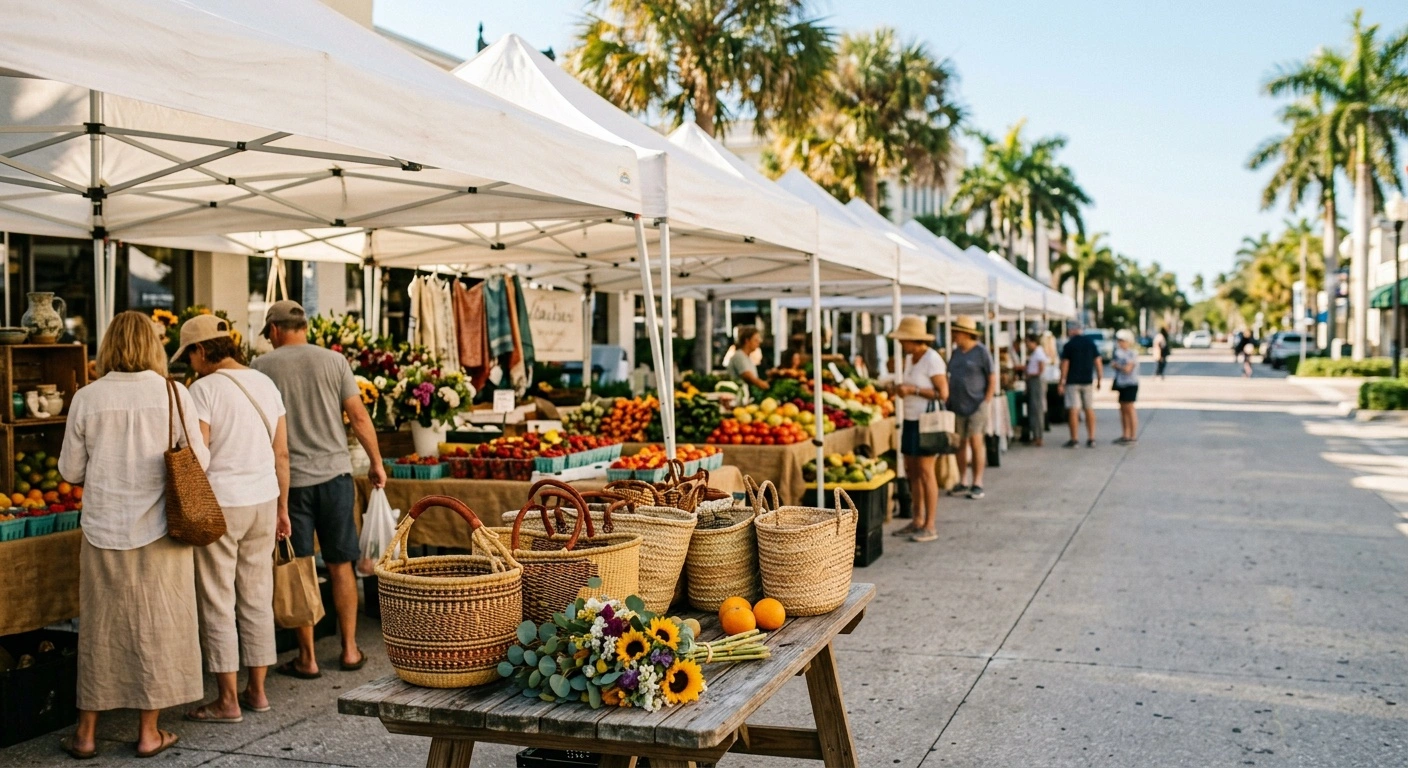 outdoor markets sarasota weekend