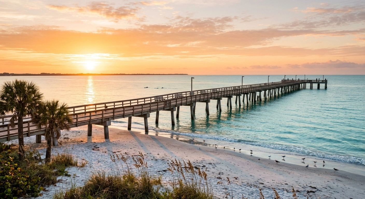 Morning Walks at Venice Fishing Pier Tips